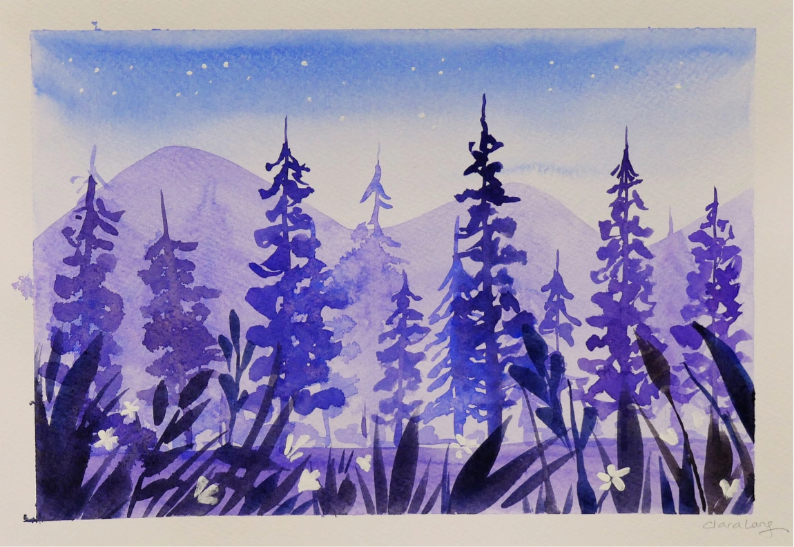 Créer une illustration à l'aquarelle