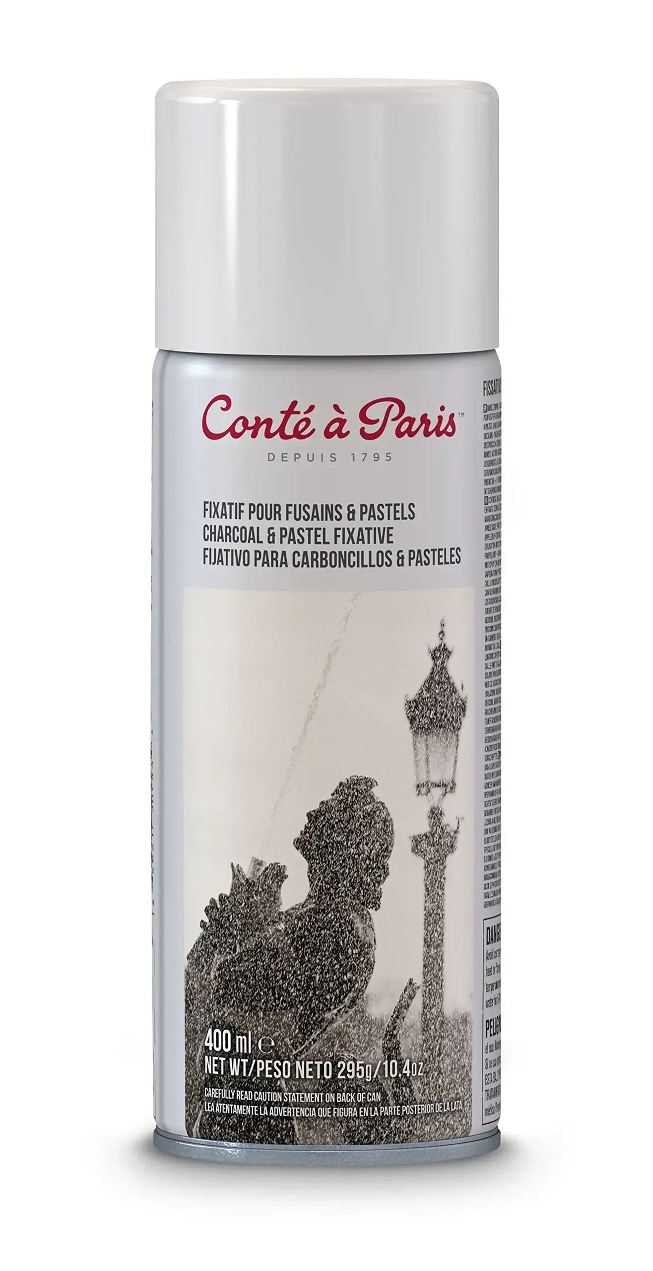 charcoal drawing fixing spray