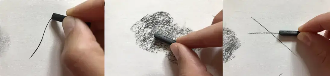 properly using natural charcoal sticks