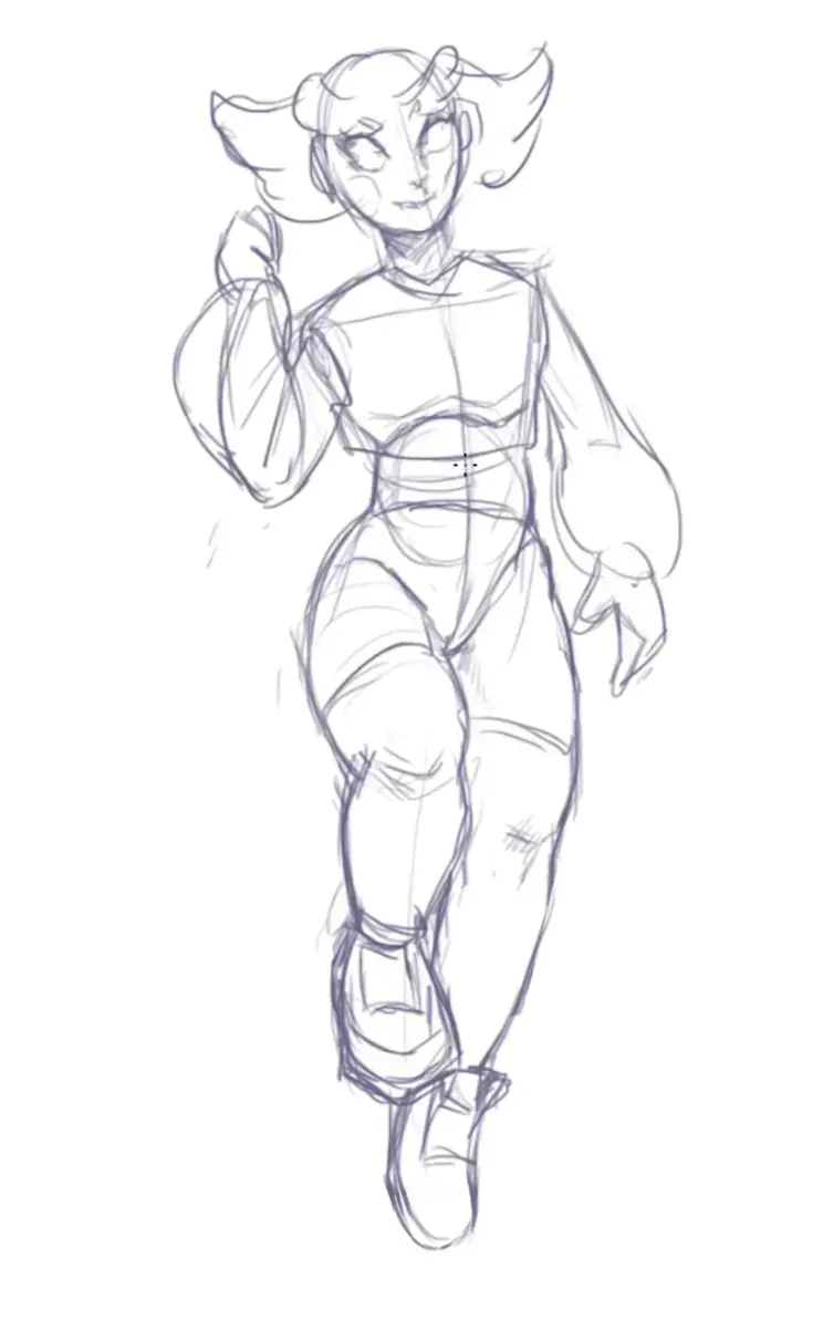 draw clothes for a character from imagination