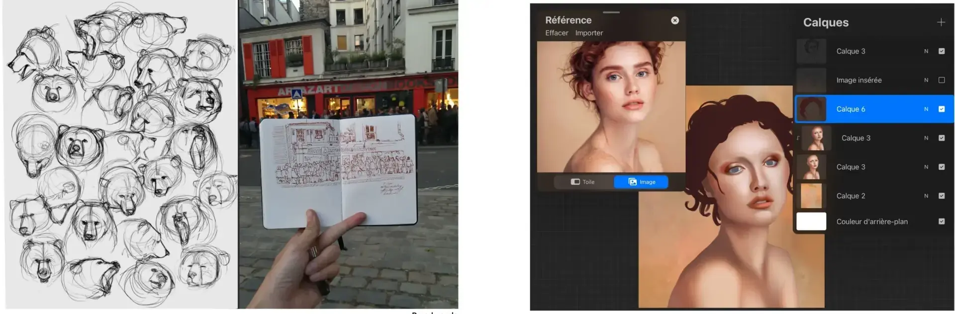 learn drawing in paper or digital version