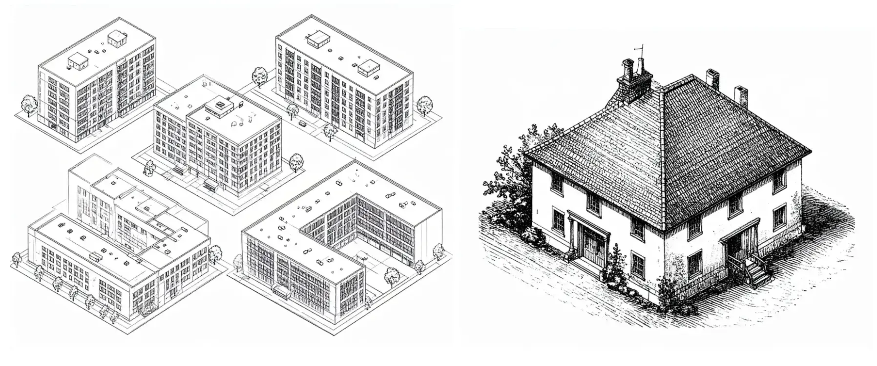 top view perspective images