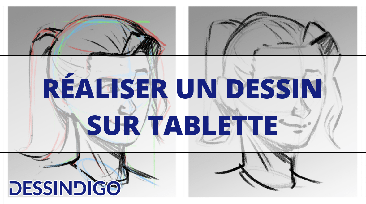 Réaliser un dessin sur tablette