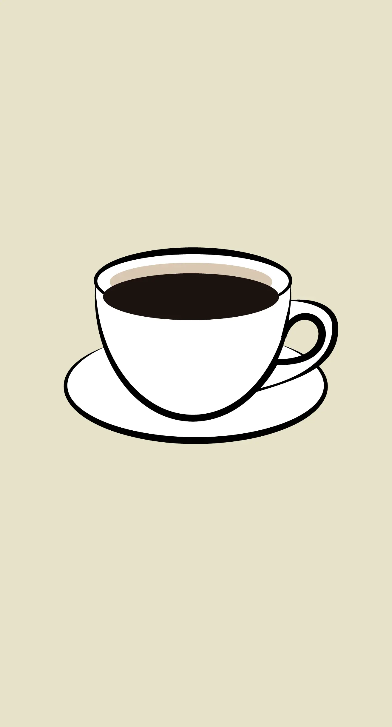 dessiner du café sur adobe illustrator