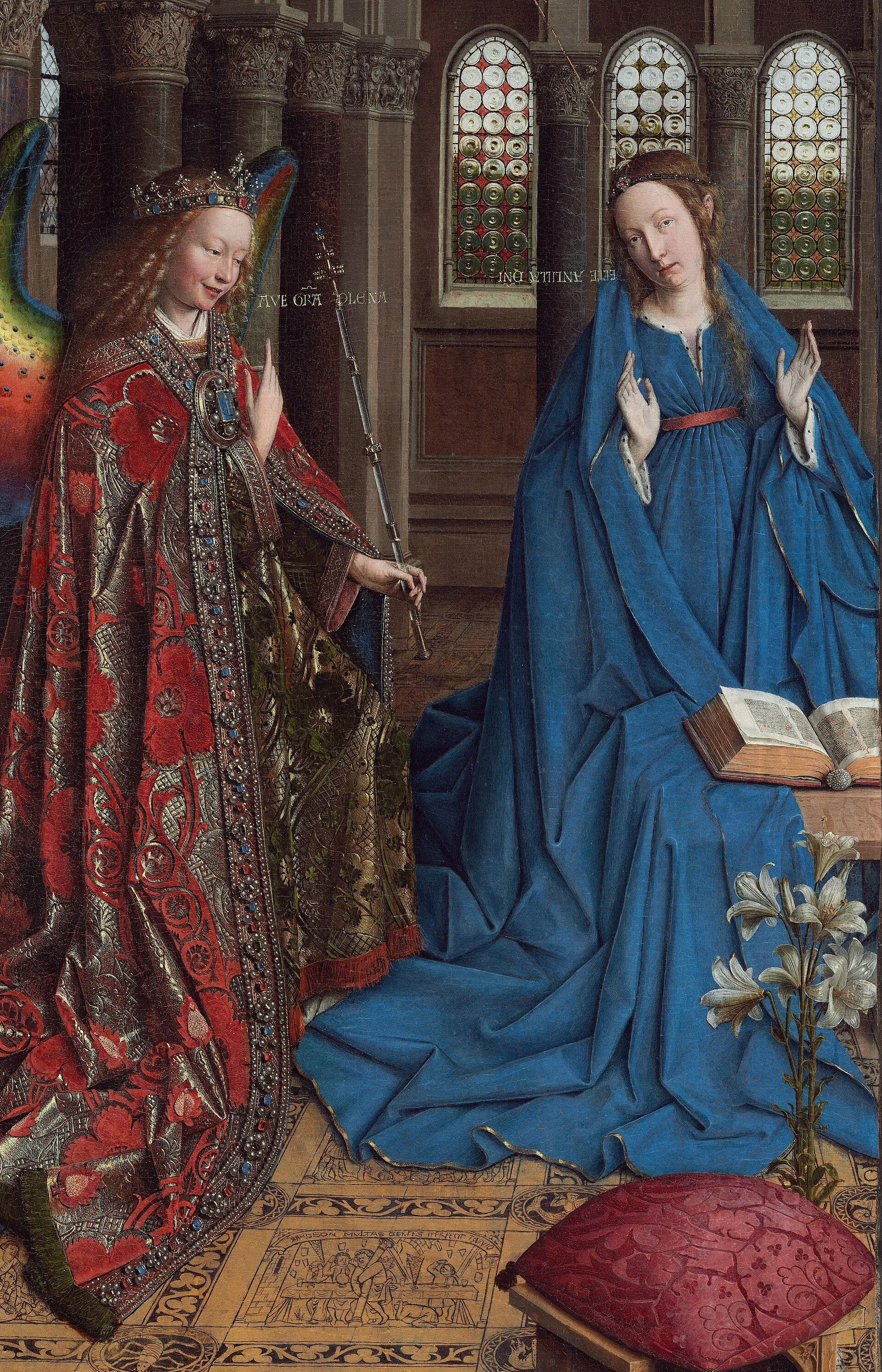 L’Annonciation de Jan van Eyck