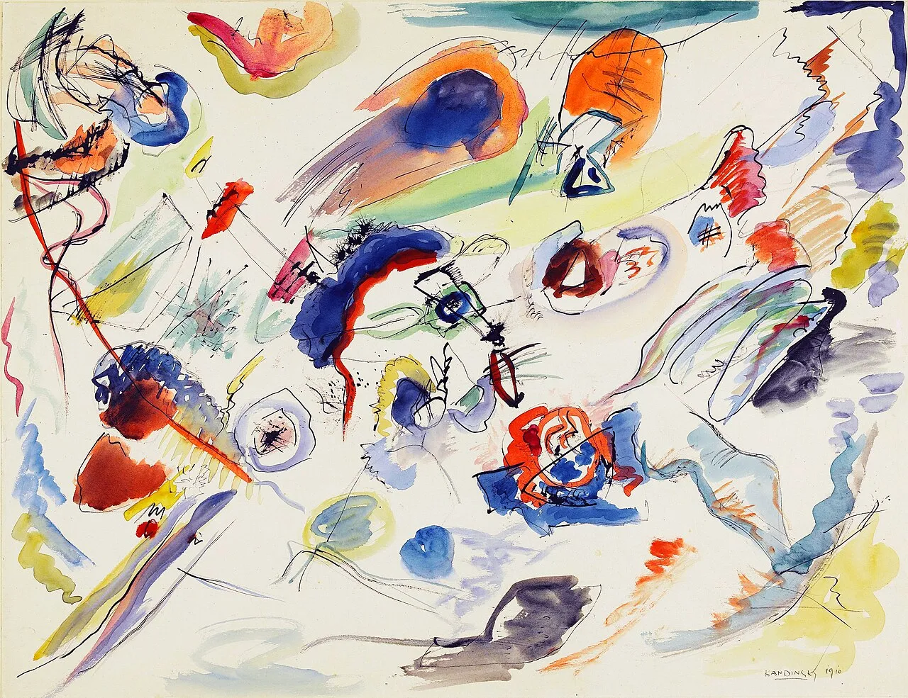 Ohne Titel von Wassily Kandinsky