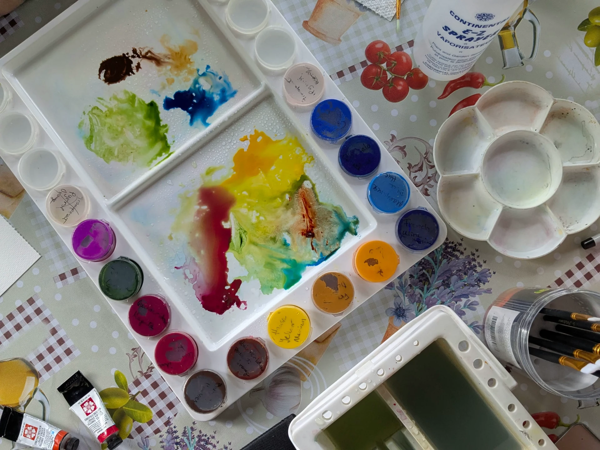 le matériel pour peindre facilement à l’aquarelle