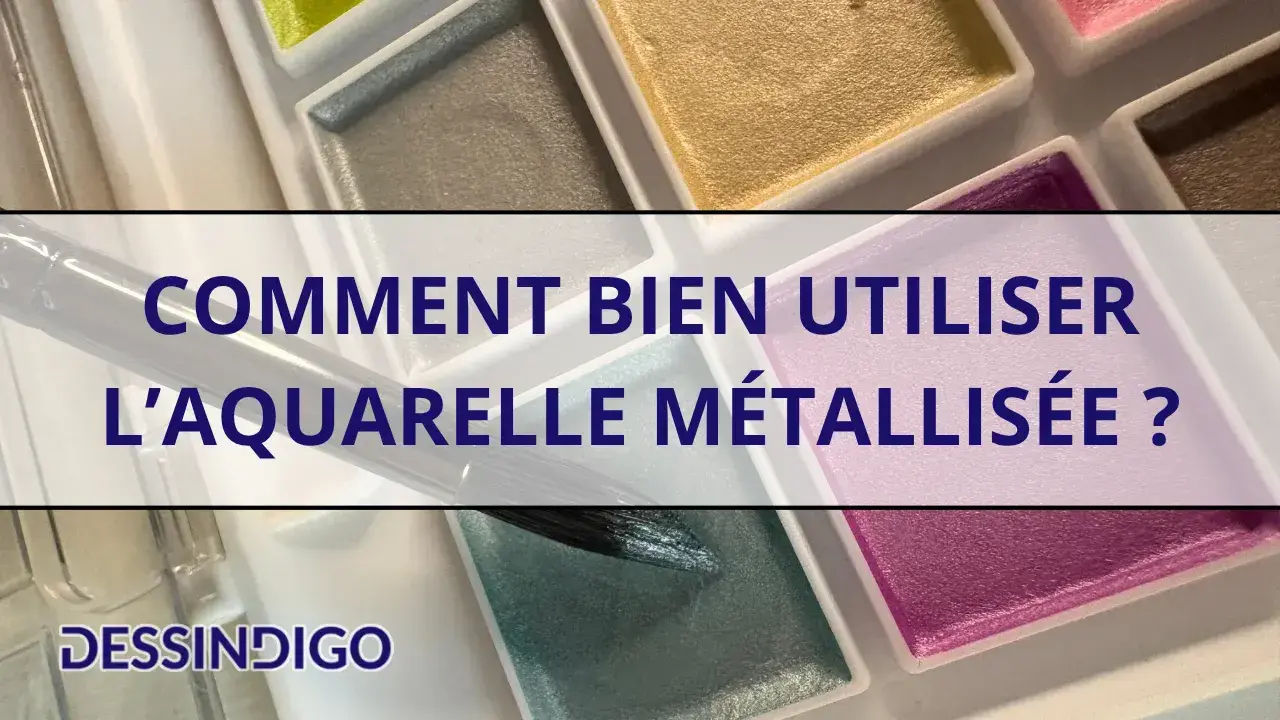 Comment bien utiliser l’aquarelle métallisée ?