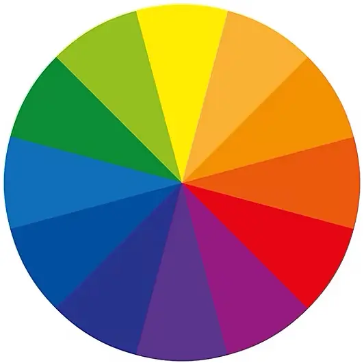 roue de couleurs pour dessiner un arrière plan