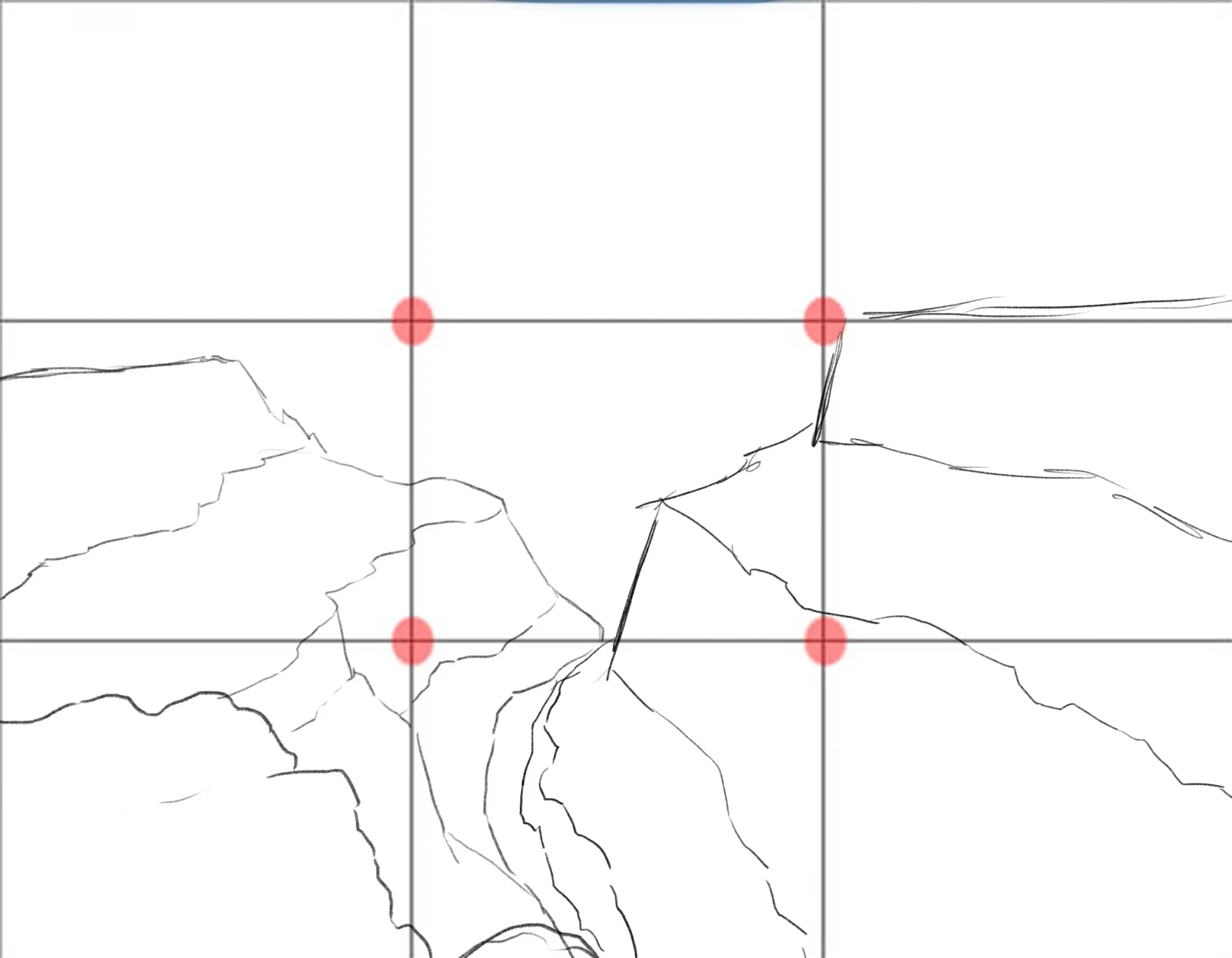 dessiner la structure d’un canyon