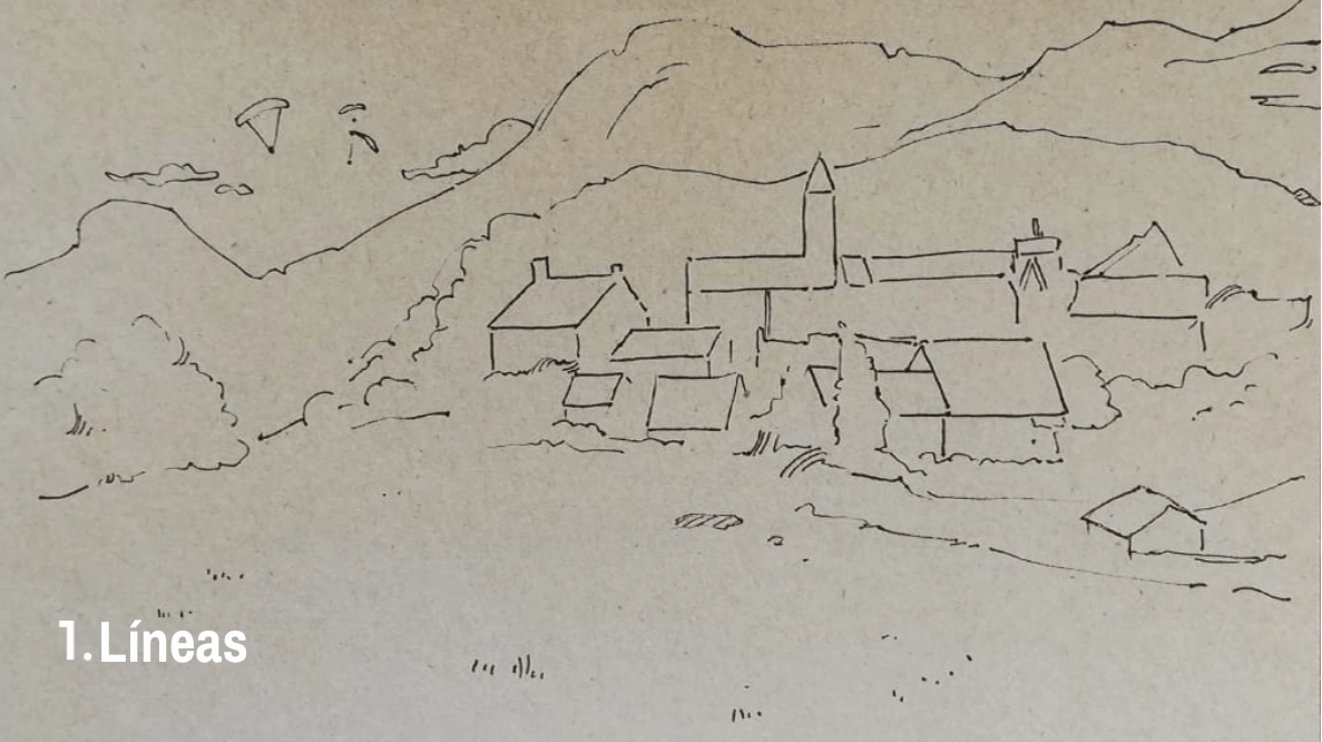 dibujar en papel kraft