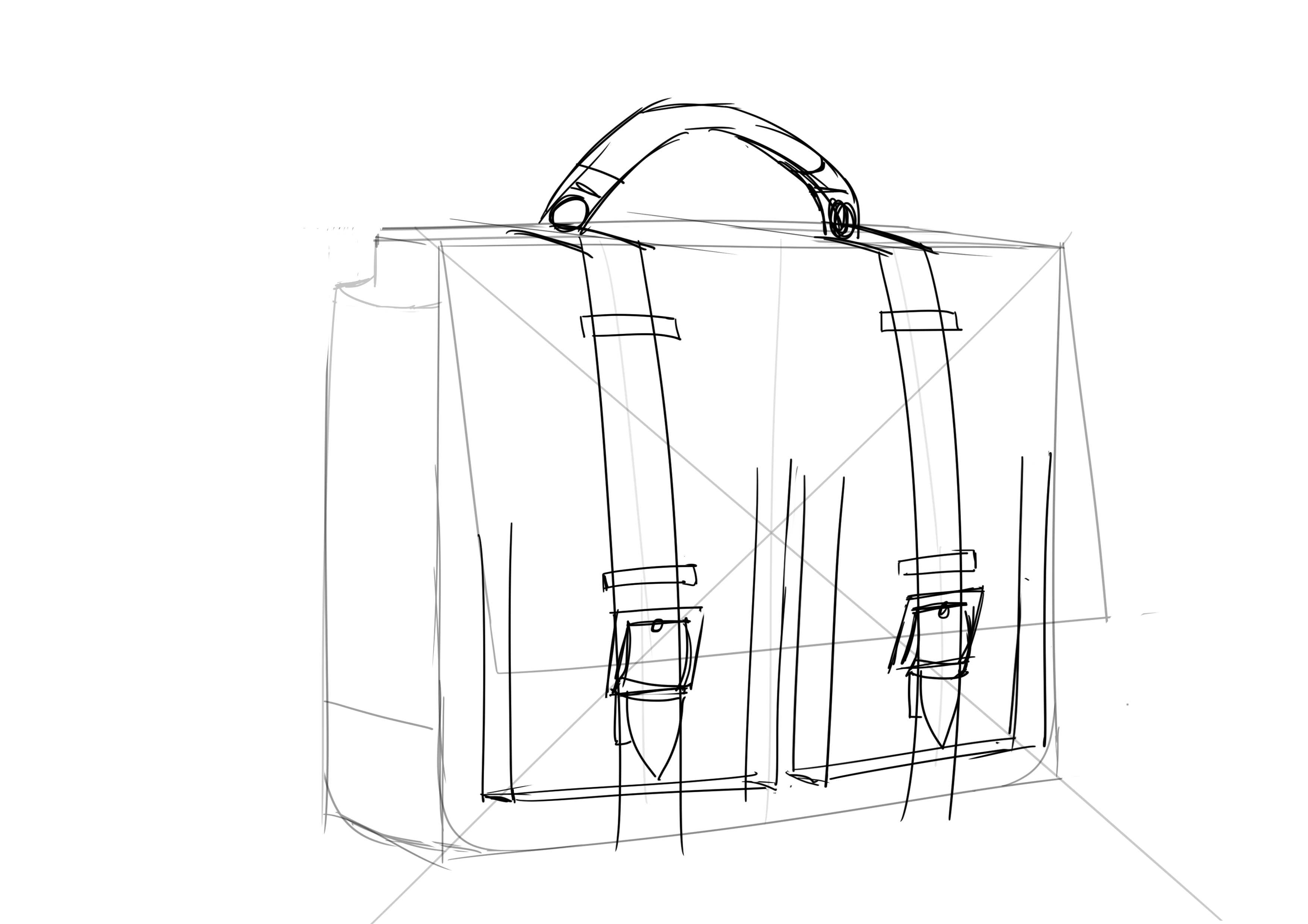 Dessiner Un Cartable Facilement Blog Dessindigo