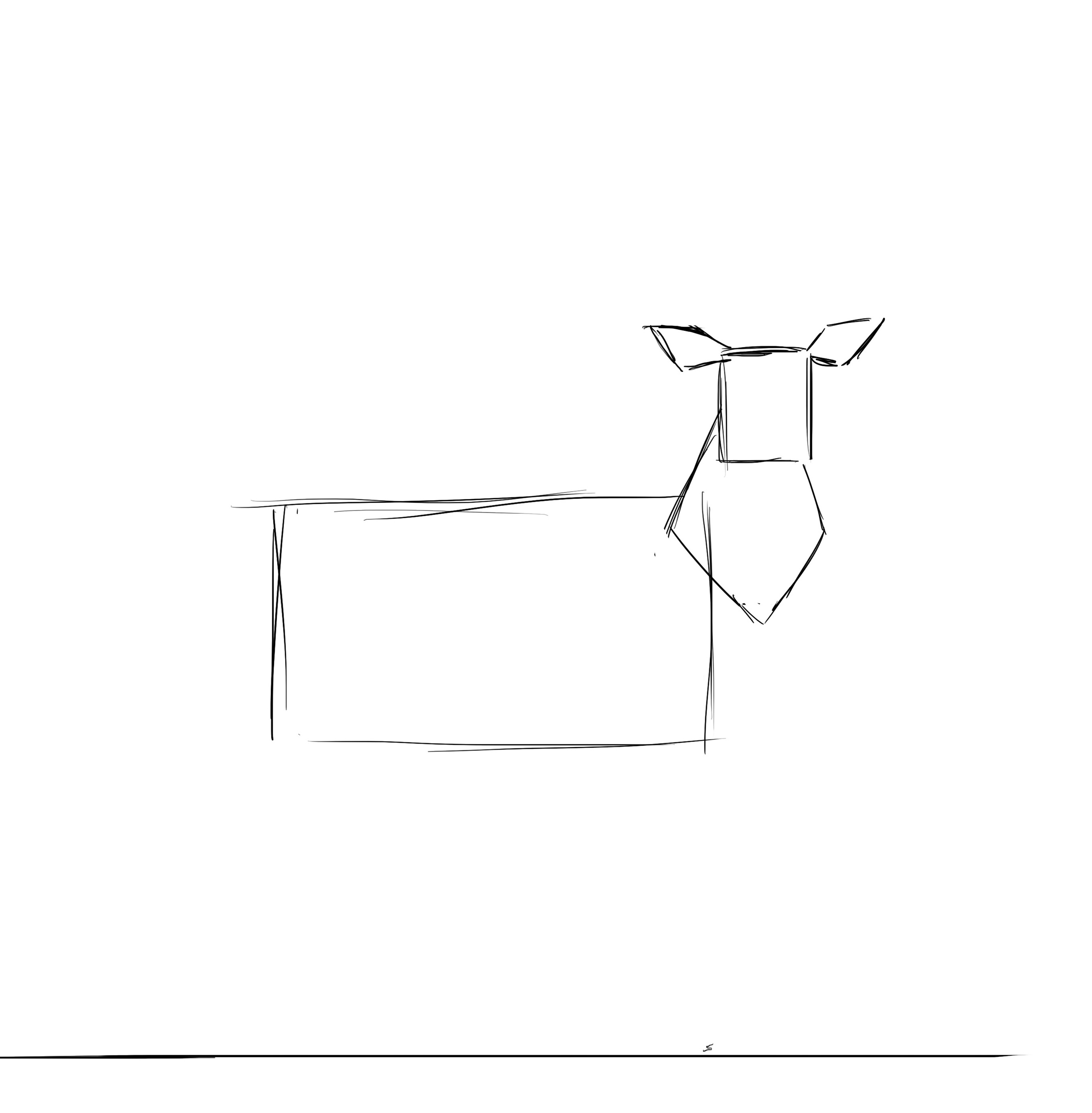 Comment dessiner un cerf, étape 5