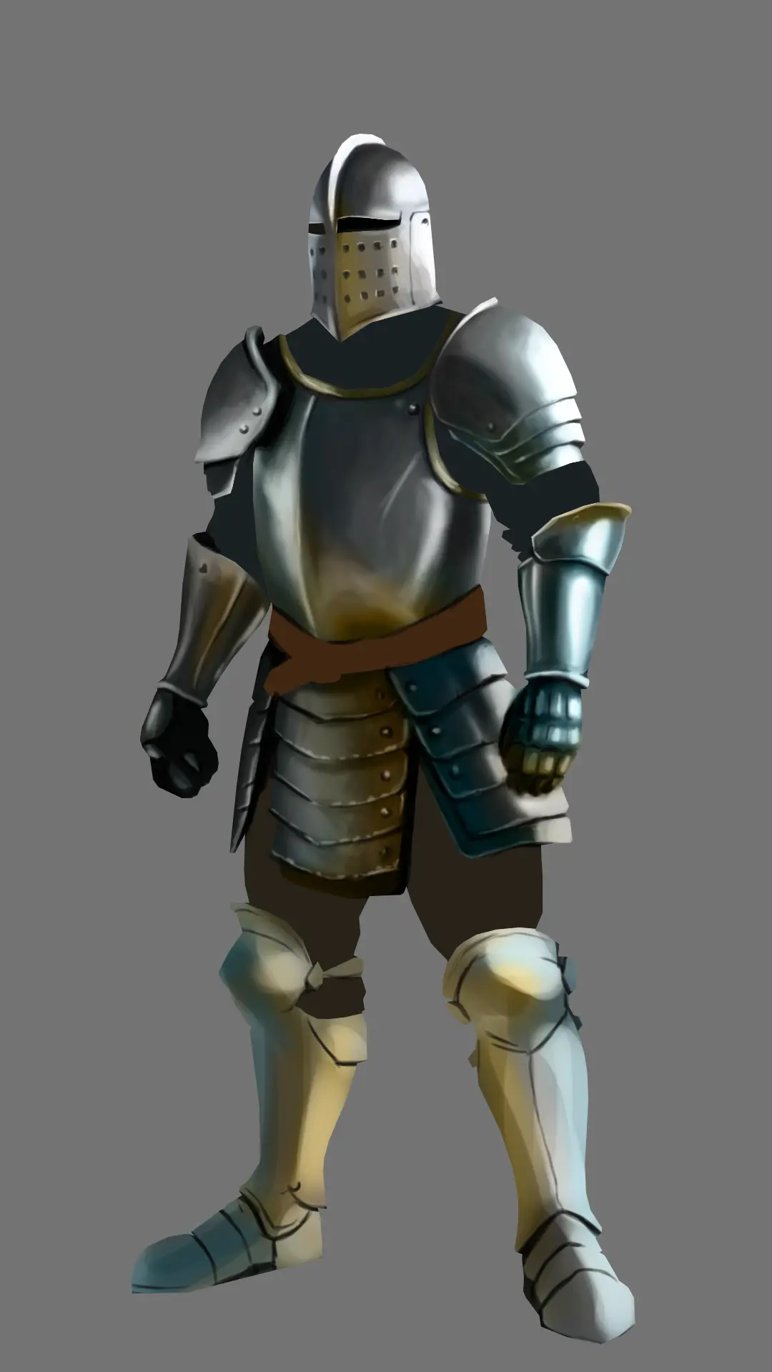 dessiner les détails d’un chevalier