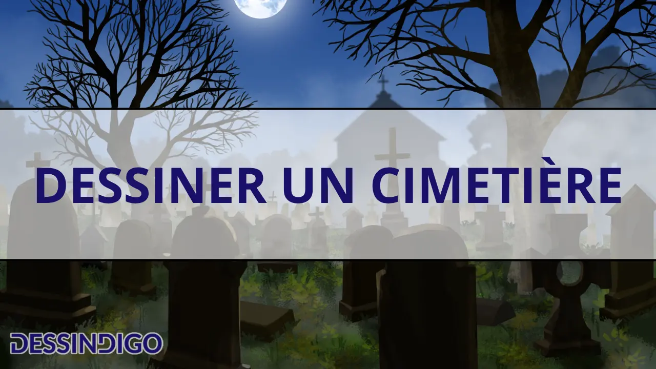 Dessiner un cimetière