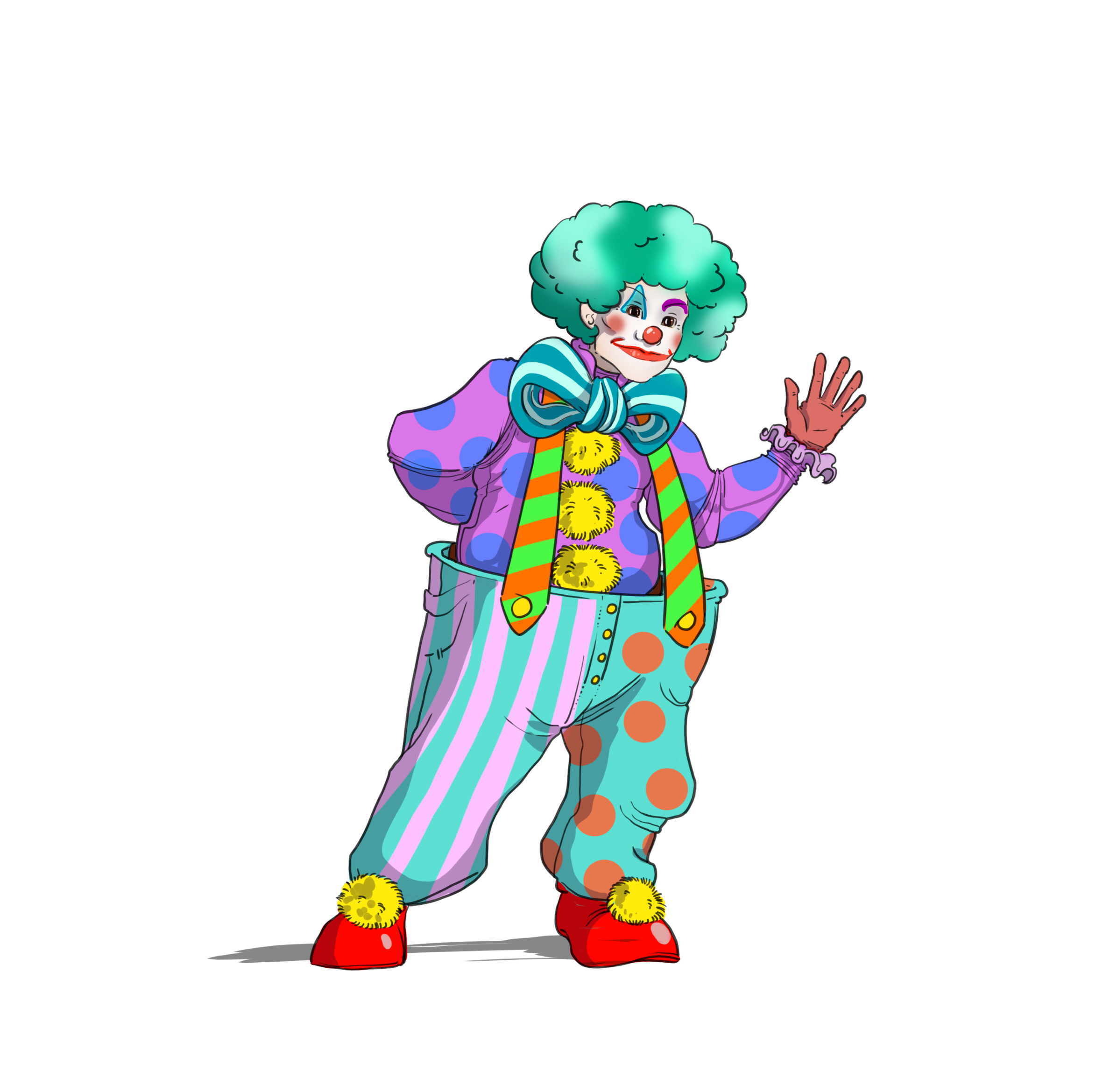 dessiner un clown