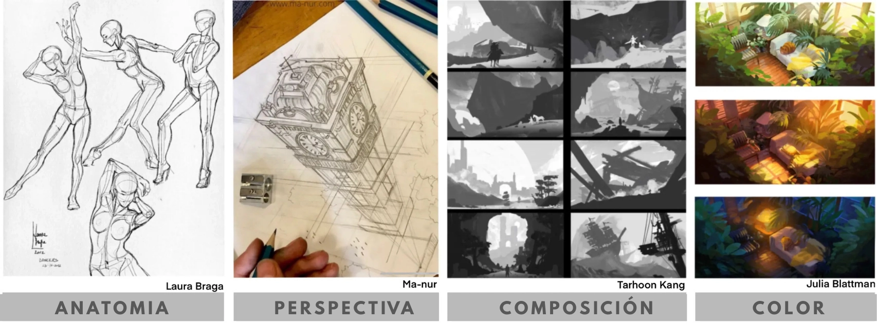 aprender los fundamentos del dibujo para empezar bien