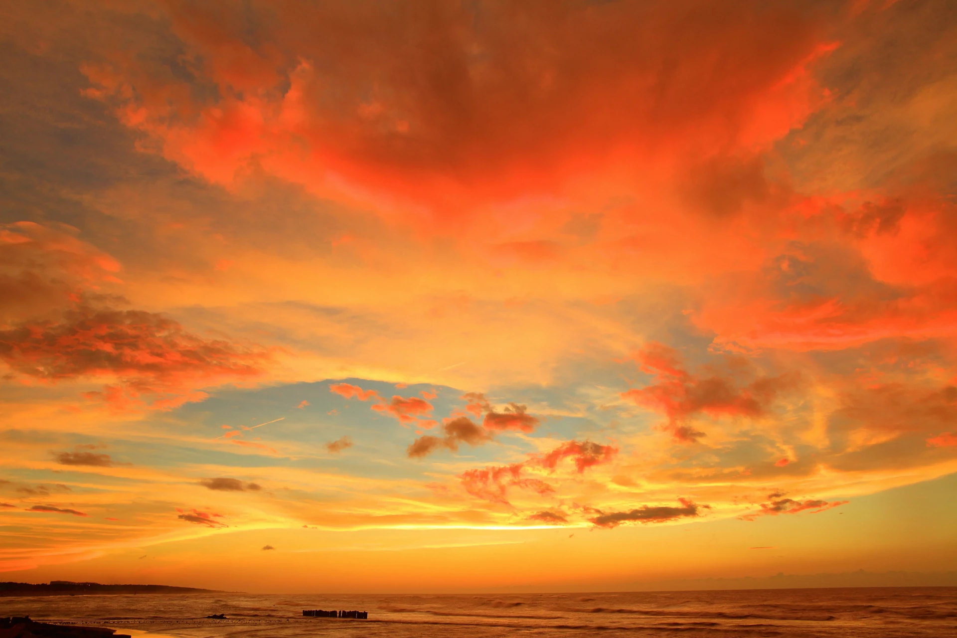 image d’un coucher de soleil