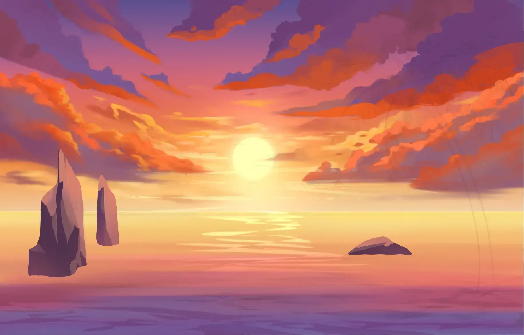 Comment Dessiner Un Coucher De Soleil Blog Dessindigo