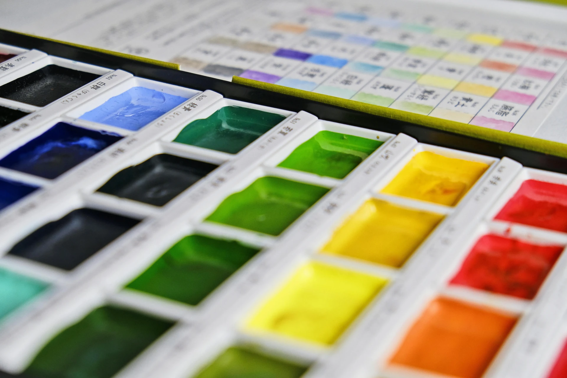 bien choisir sa palette de couleur à l’aquarelle