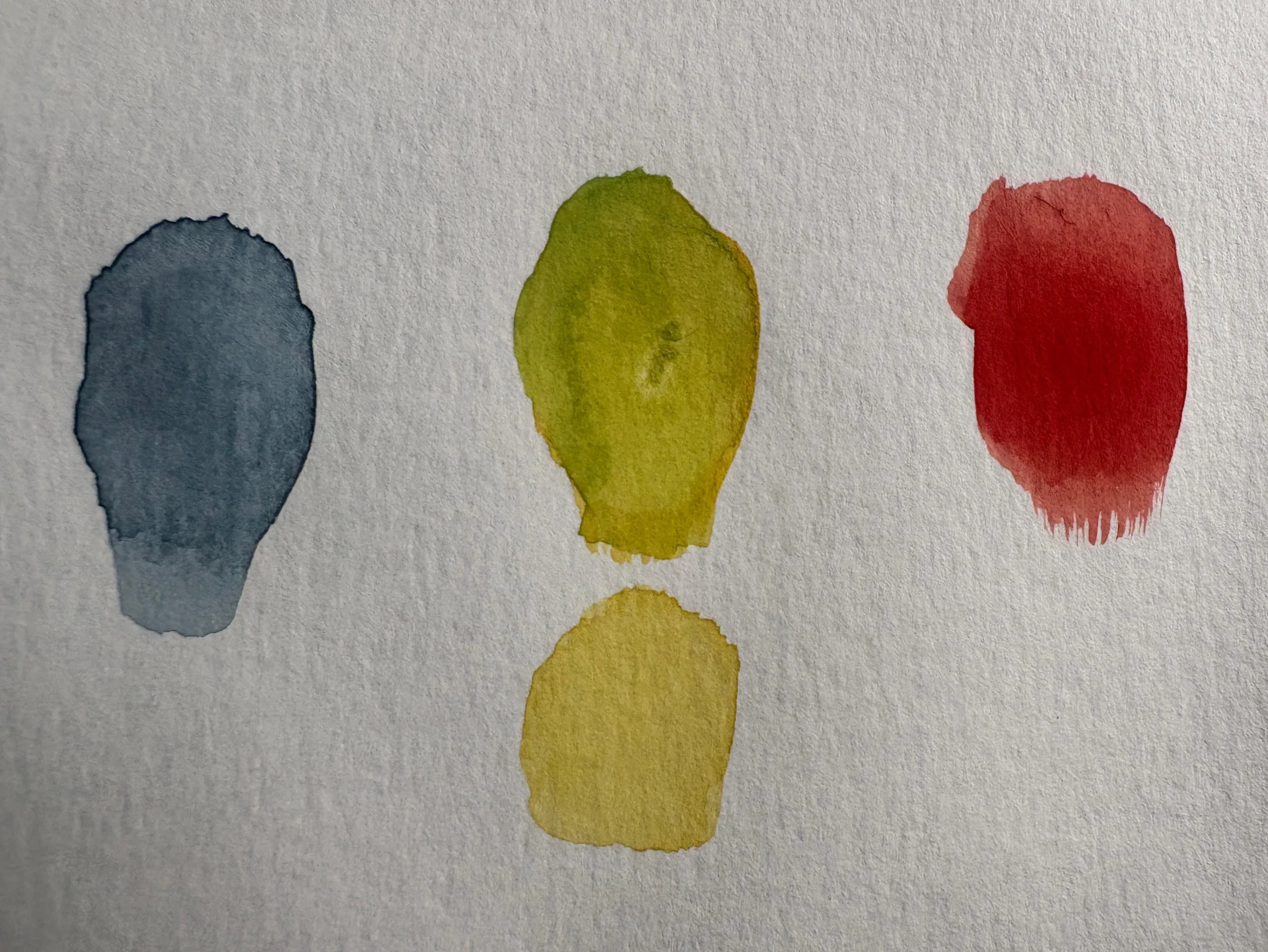 les mélanges de couleurs à l'aquarelle 