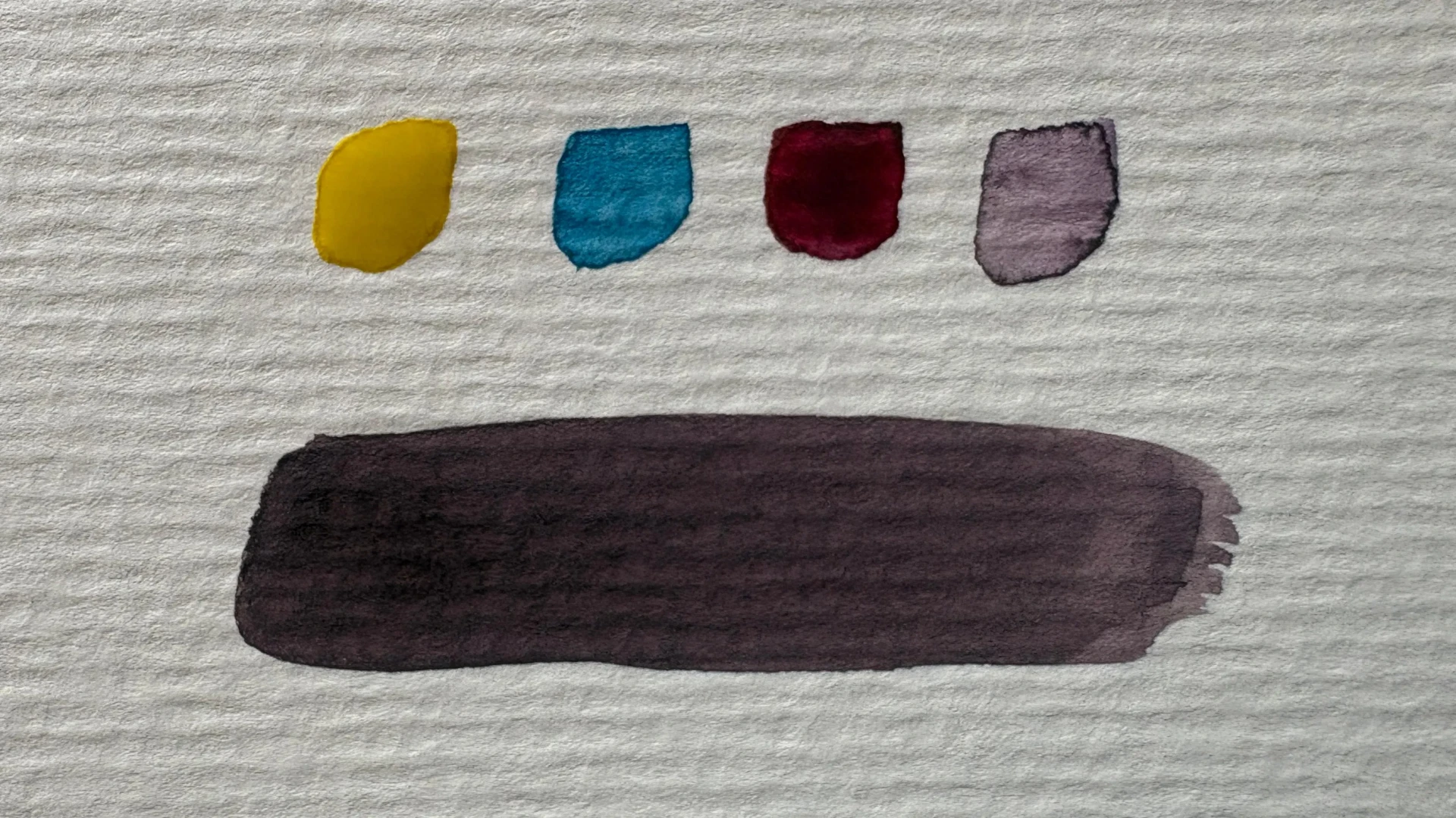 jouer avec les tons sombres à l’aquarelle