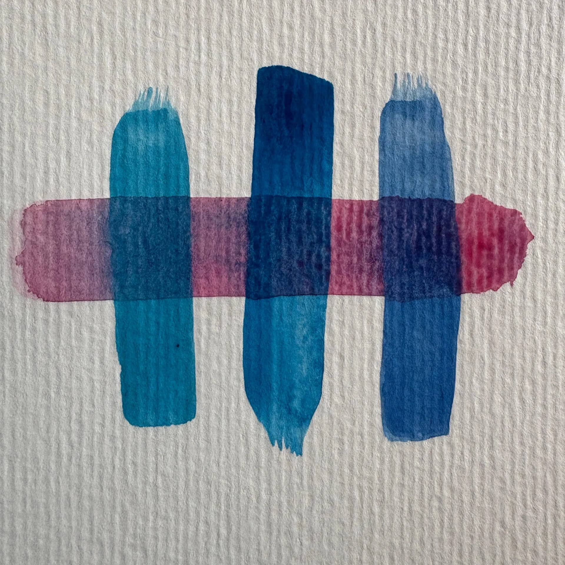 jouer avec la transparence des couleurs à l'aquarelle 