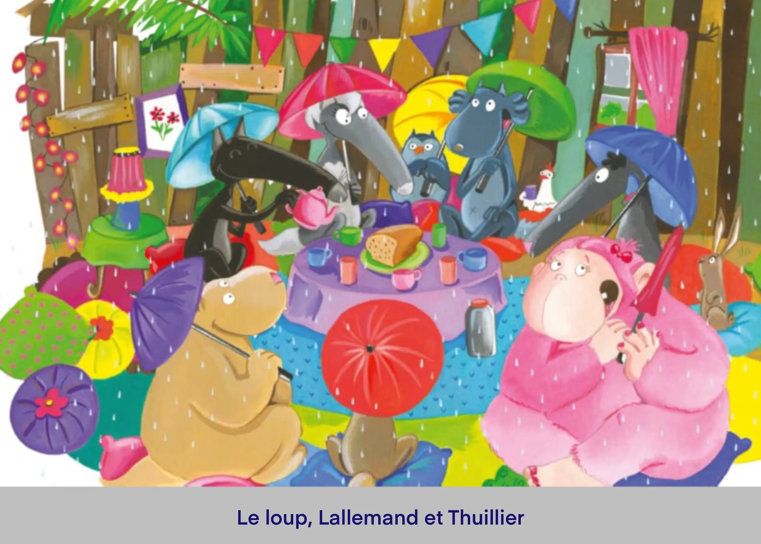 Contemporain,  Le loup, Lallemand et Thuillier