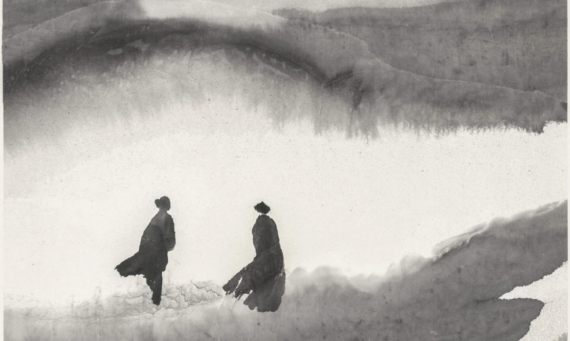 dessin à l’encre de chine de Gao Xingjan