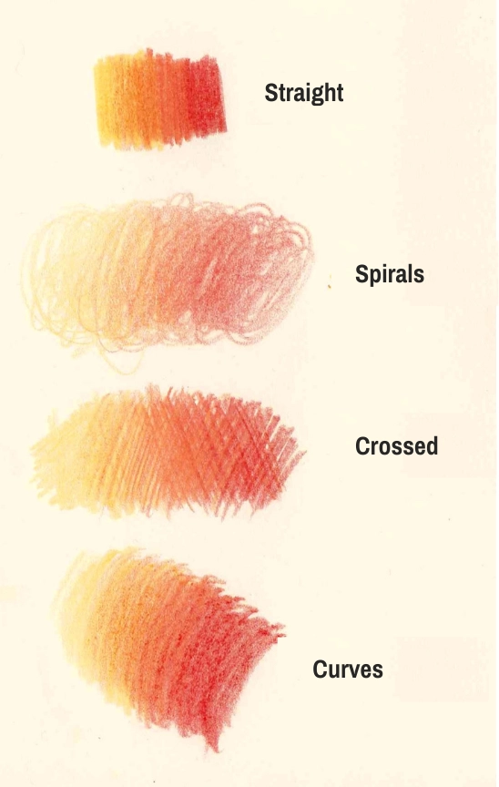 image of different techniques for creating a gradient