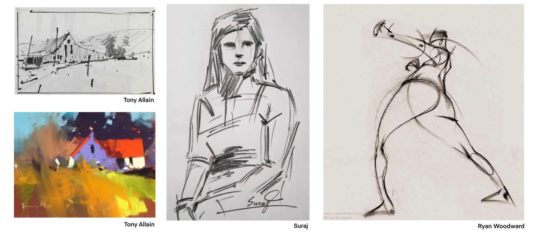 draw in three minutes with your right brain