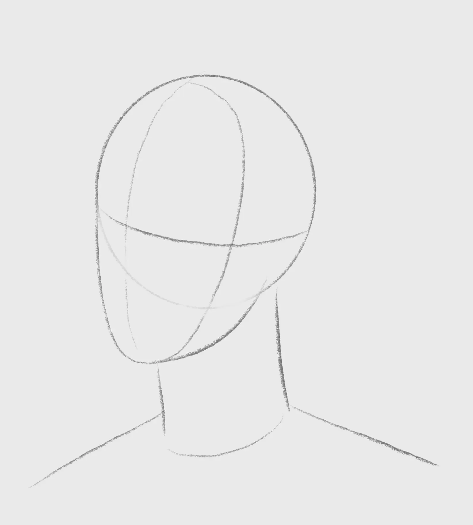 dessiner la base d’un dessin cubiste