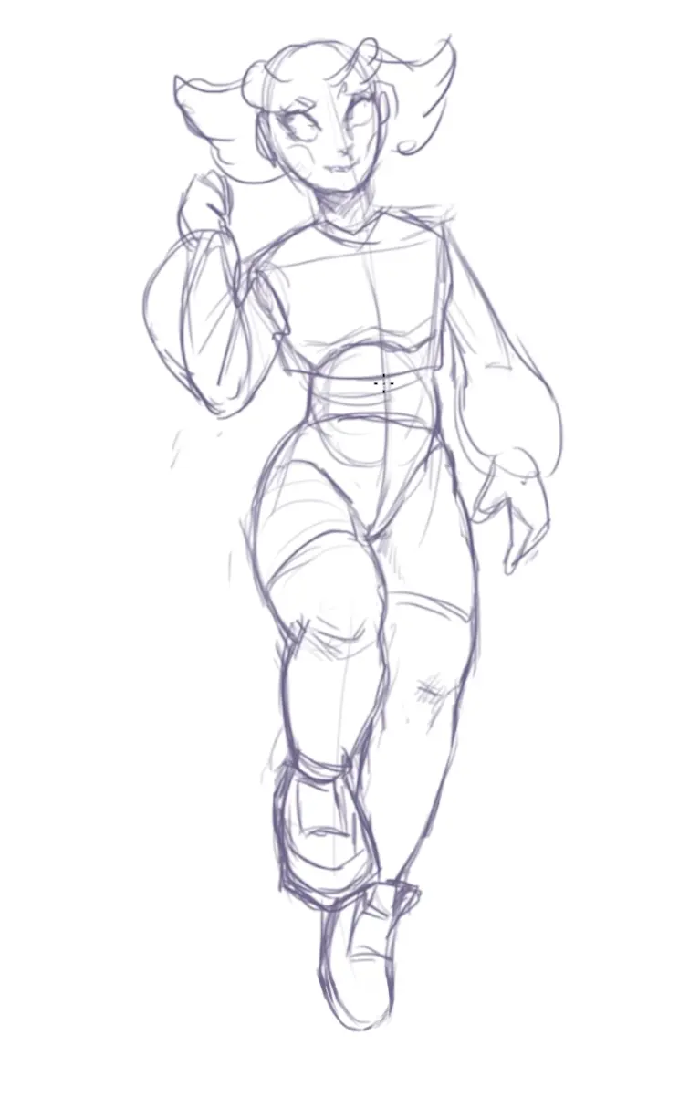 draw clothes for a character from imagination