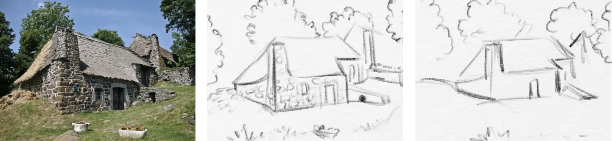 dessiner sur le vif