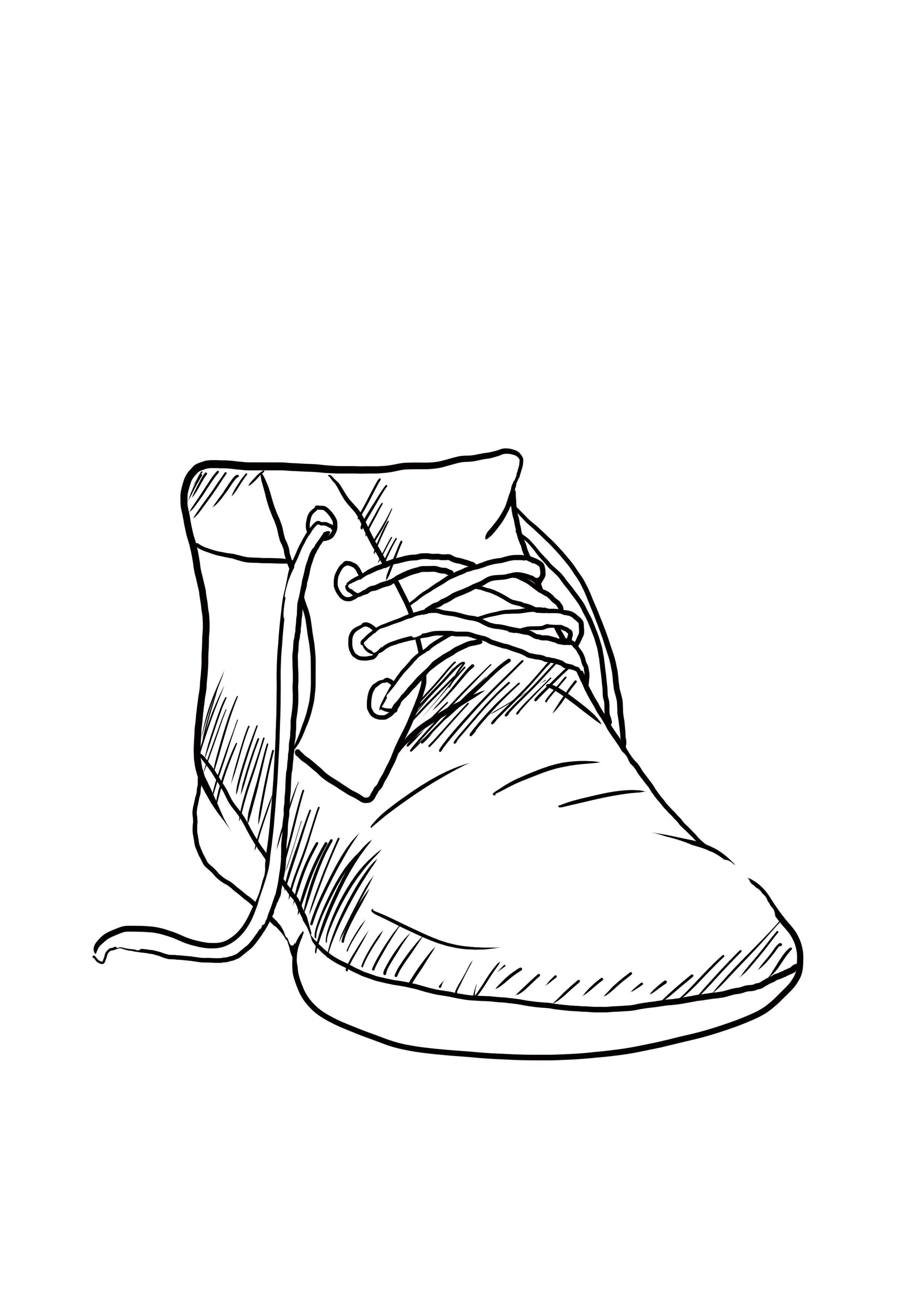 dessiner une chaussure