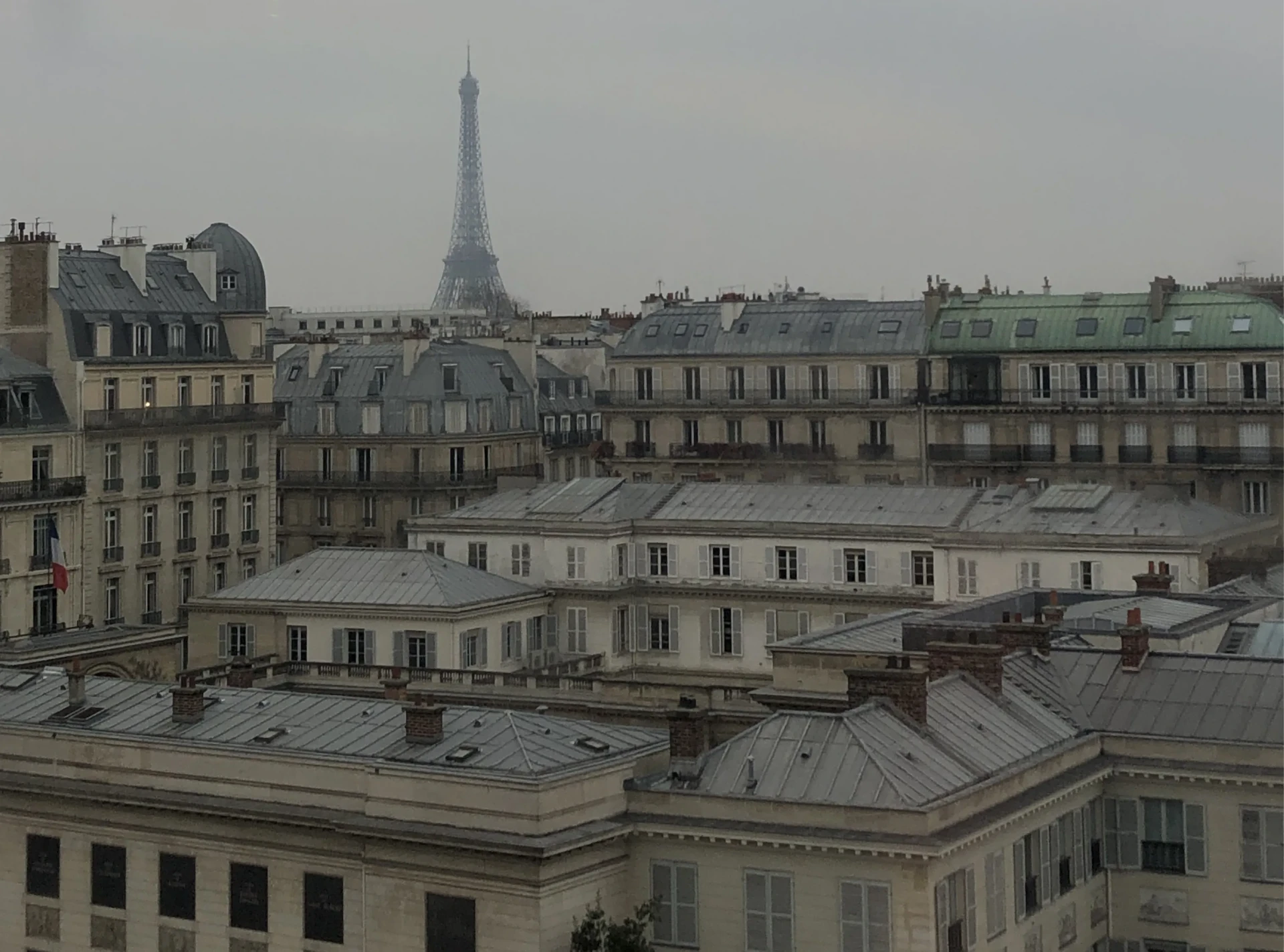 paysage urbain en perspective atmosphérique