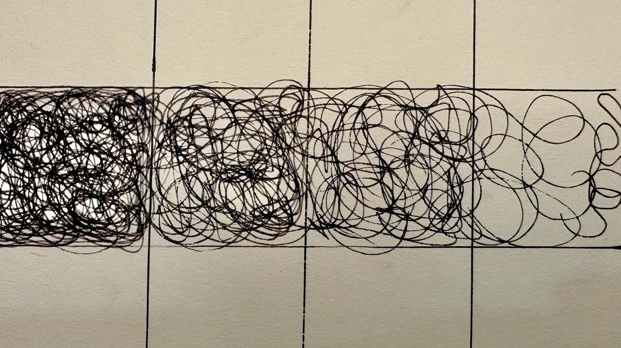 dessiner des hachures au stylo plume