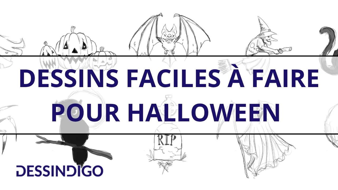 Dessins faciles à faire pour Halloween