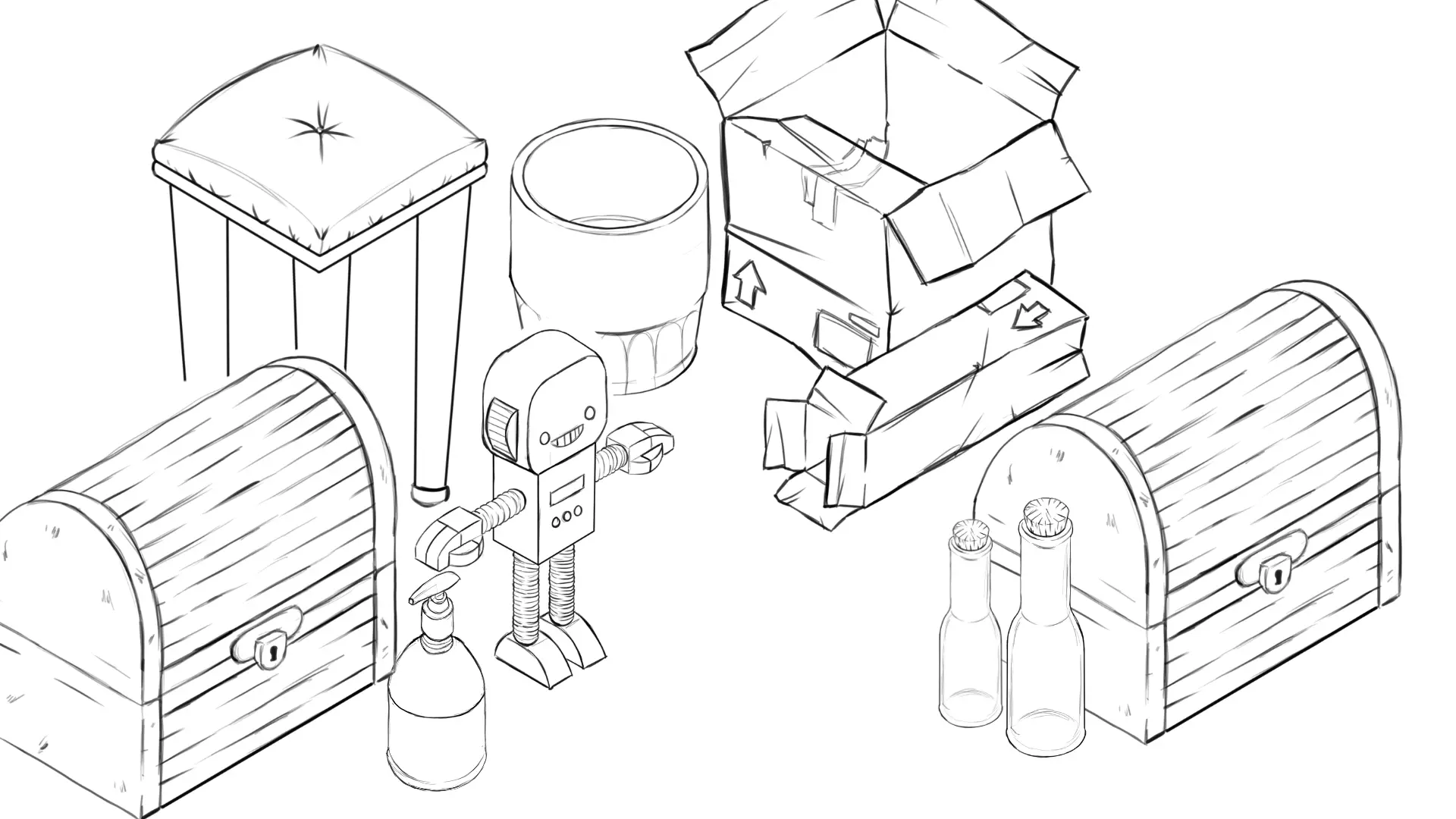 easy perspective drawings