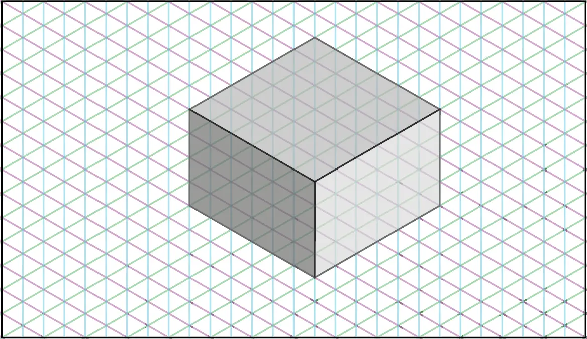 draw a cube in perspective