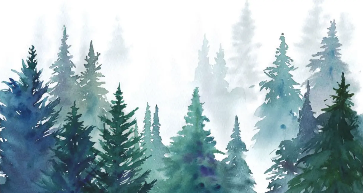 une aquarelle bien diluée