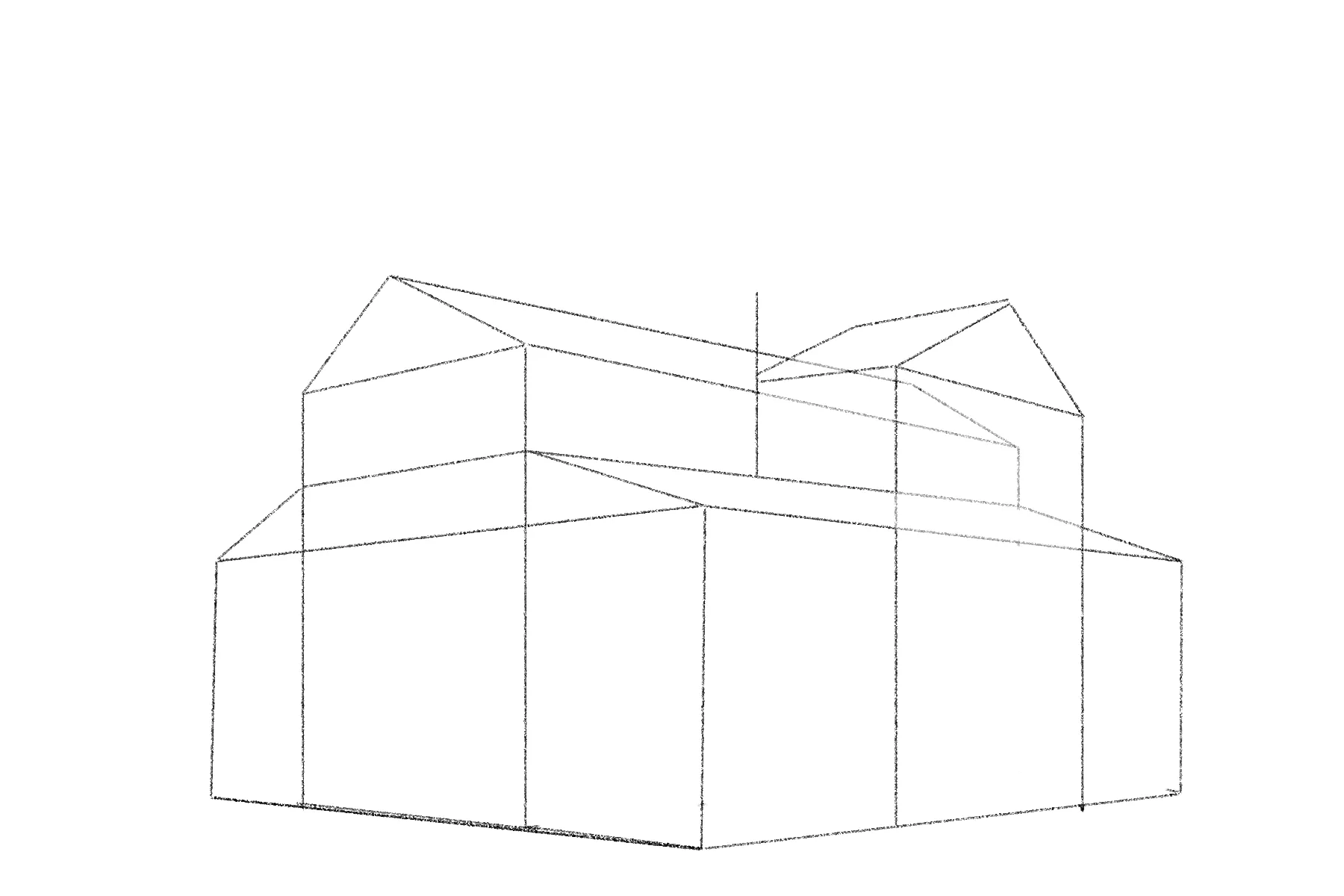 dessiner les nefs d’une église