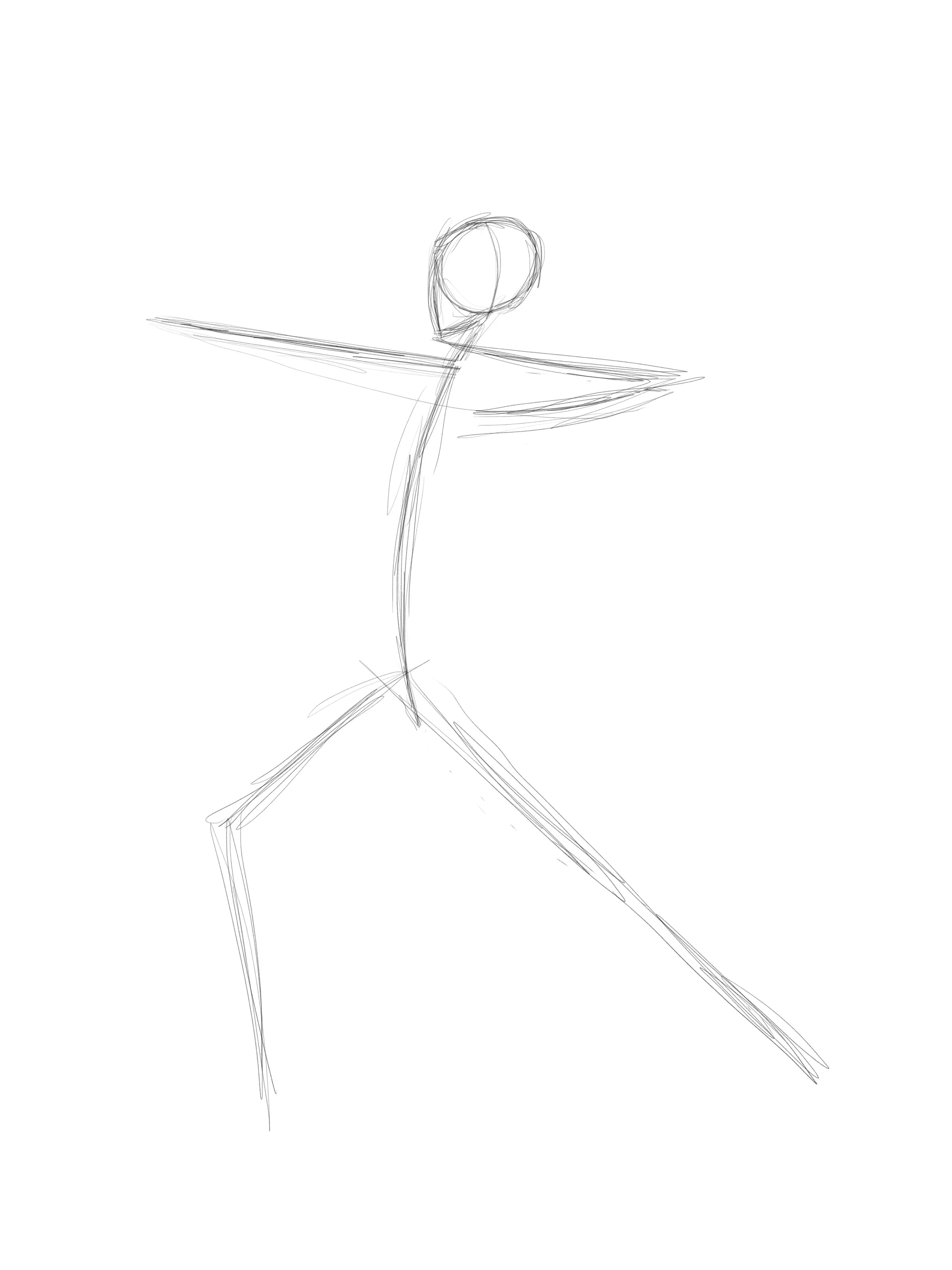 dessiner la posture d’un elfe