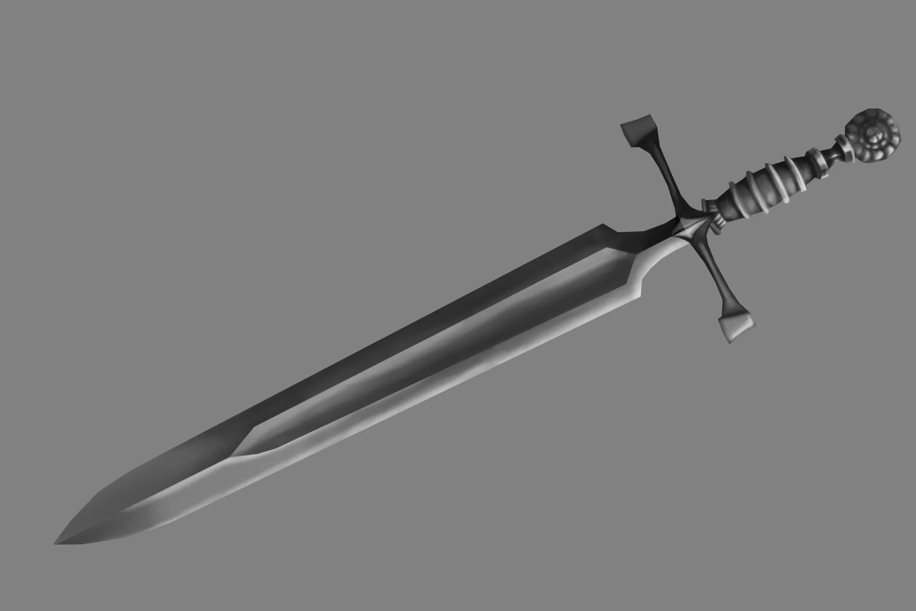 dessiner les contrastes d’une épée