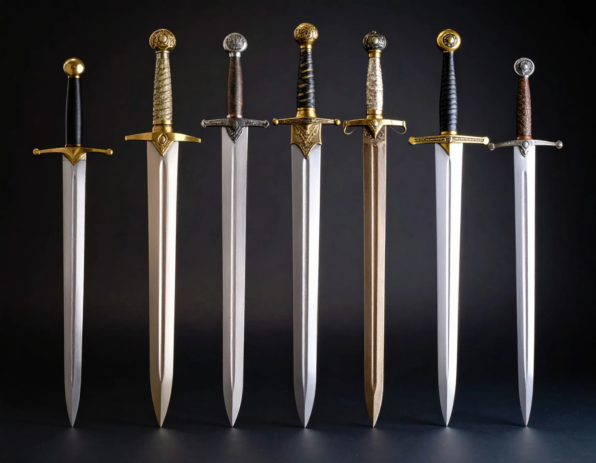 image de plusieurs épées