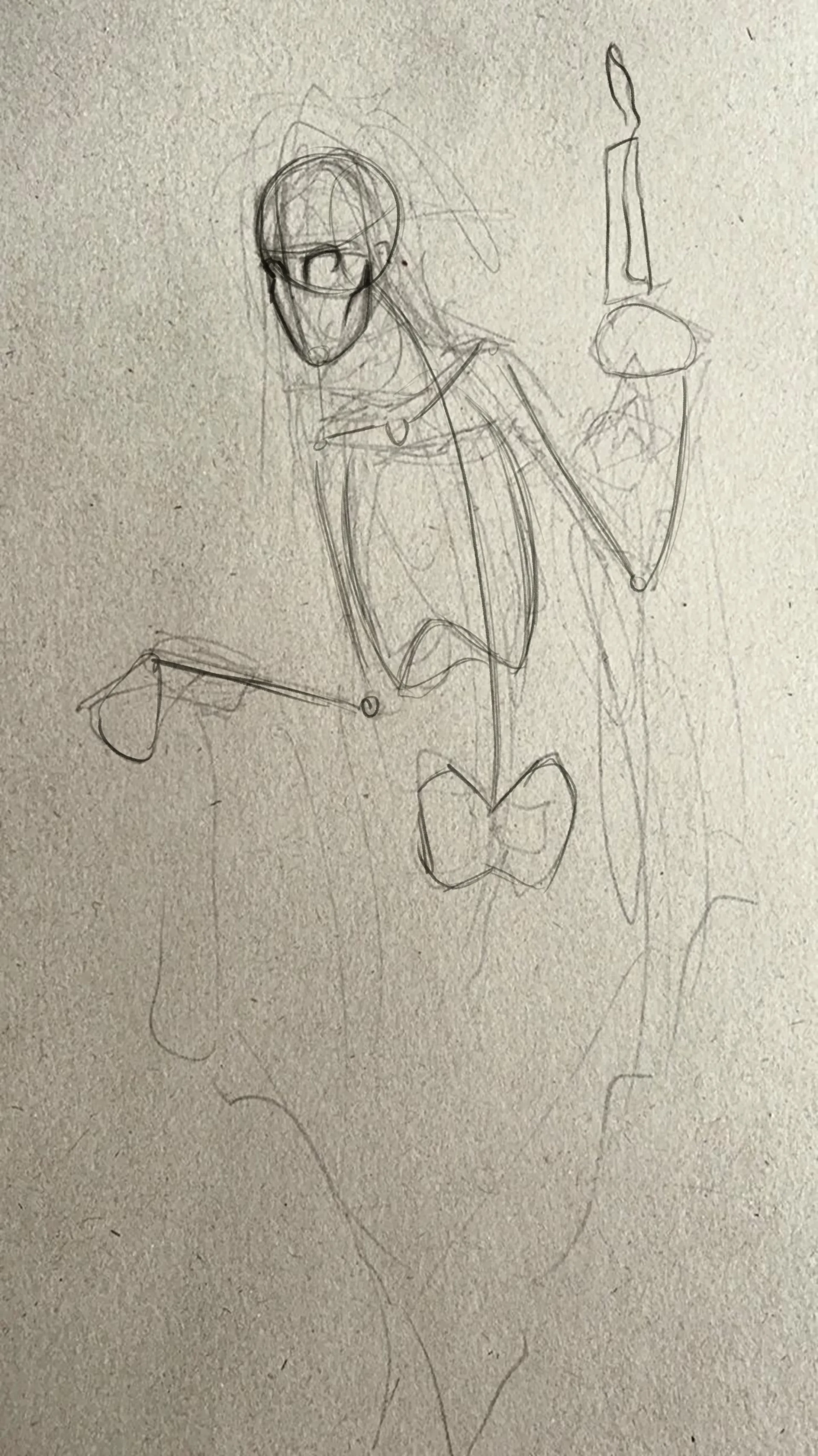 dessiner le croquis d’un fantôme
