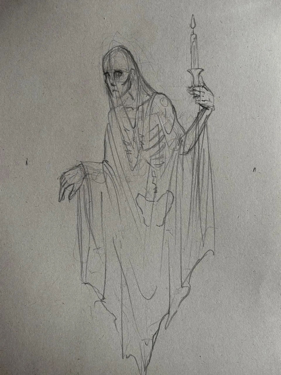 dessiner le drap d’un fantôme