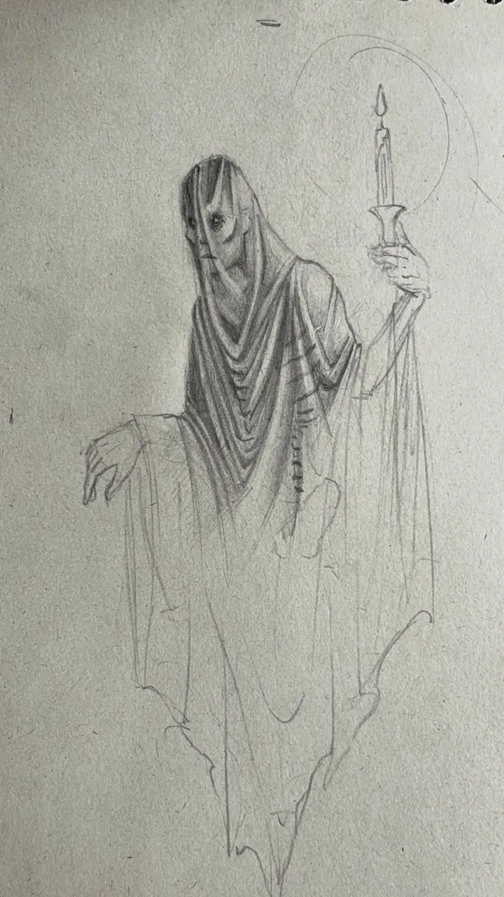 dessiner le torse d’un fantôme