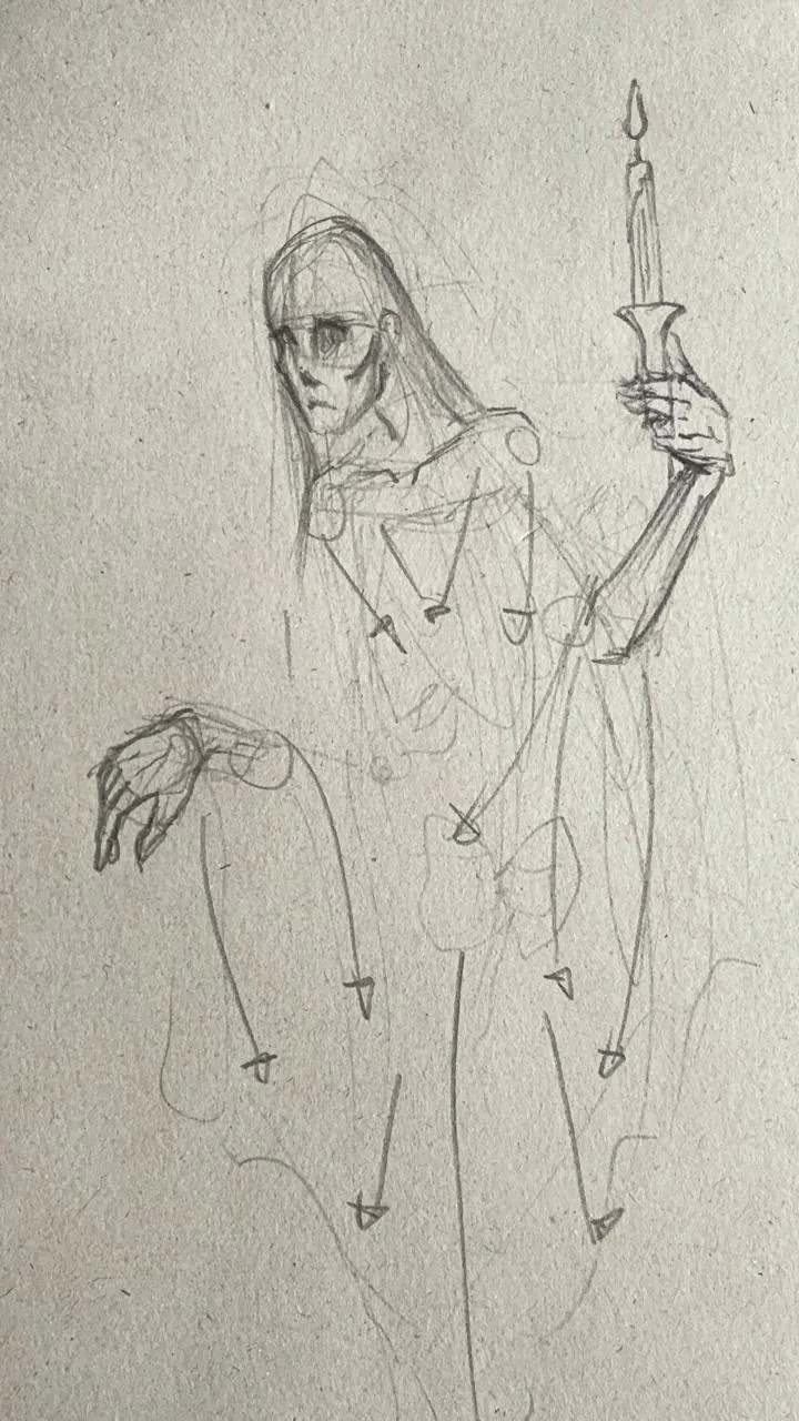 dessiner le visage d’un fantôme