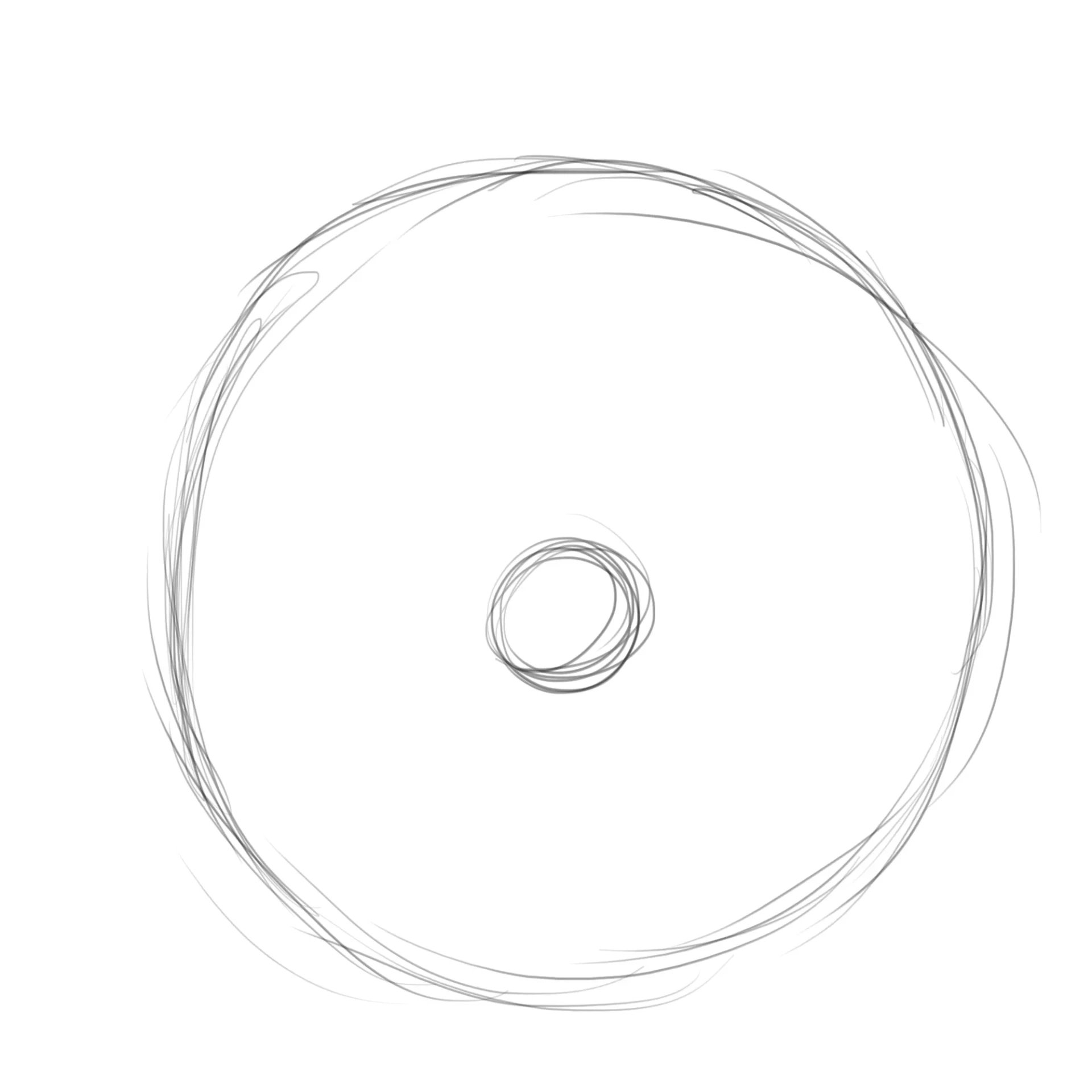 dessiner la base d’une fleur de camélia
